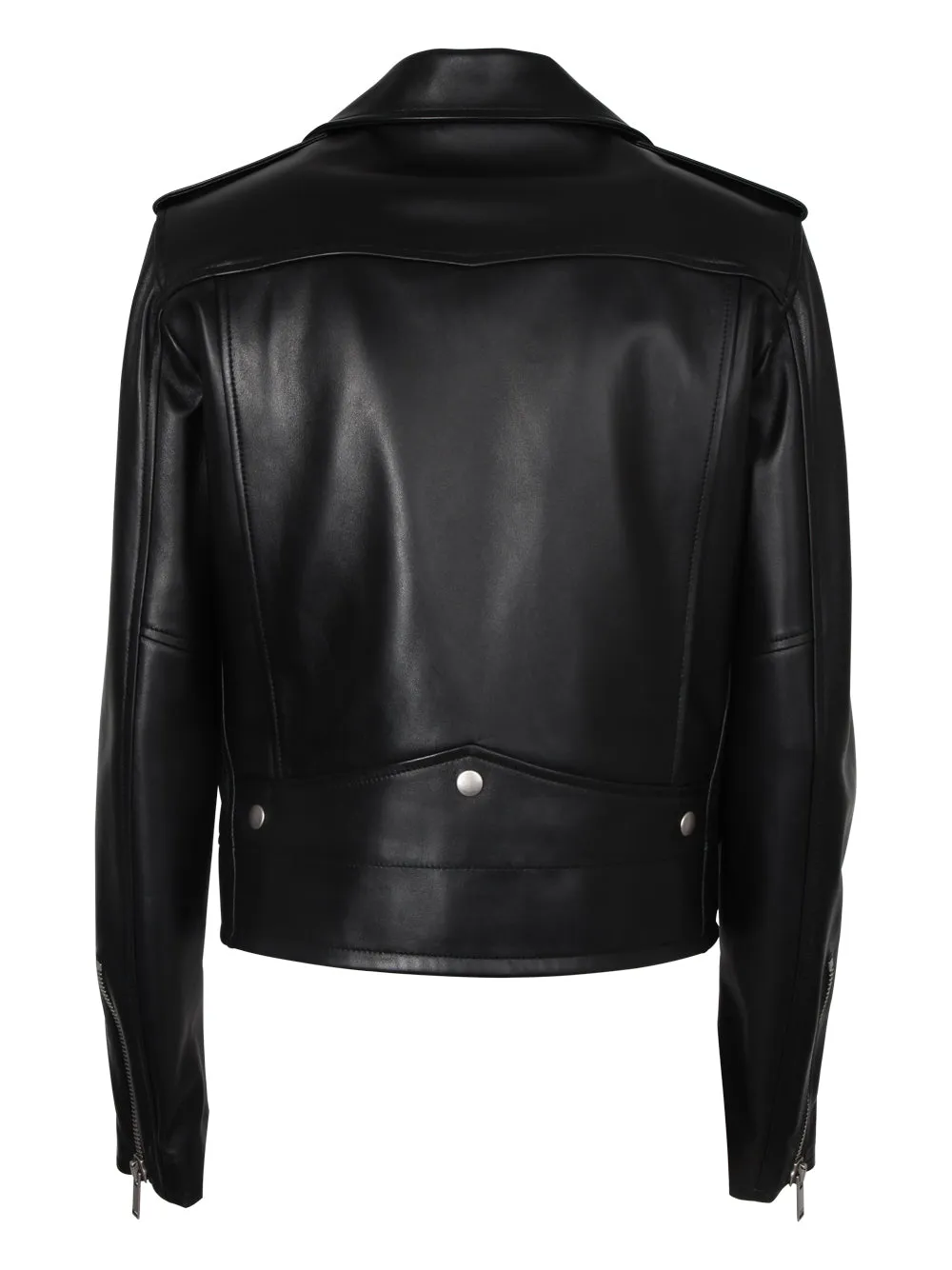 Saint Laurent Double-Breasted Biker Jacket