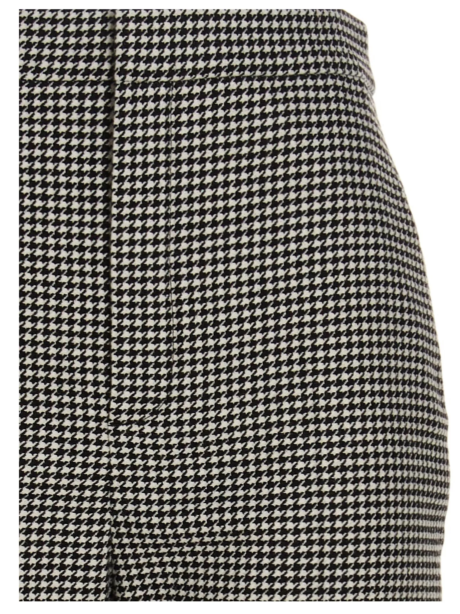 Saint Laurent Houndstooth High-Rise Pants