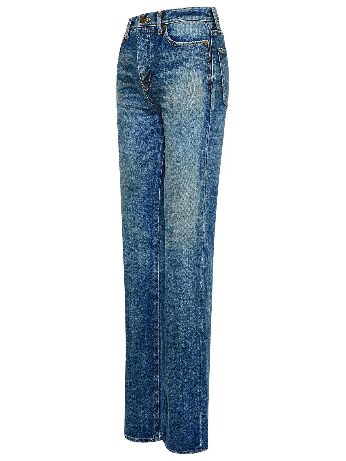 Saint Laurent Janice Straight-Cut Jeans