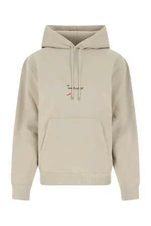 Saint Laurent Logo Print Hoodie