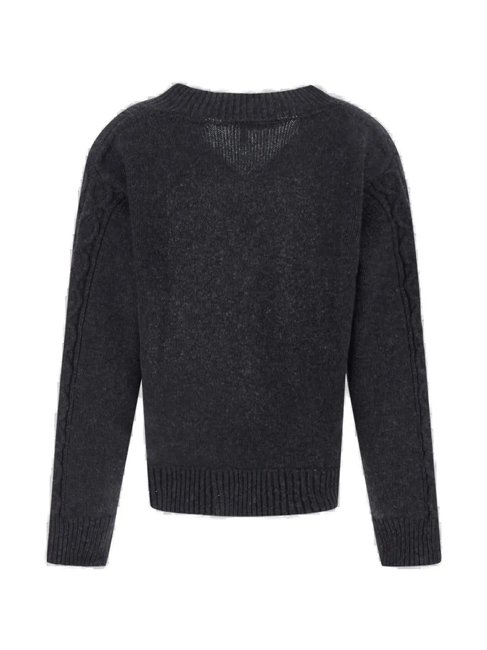 See By Chlo Cable-Knit V-Neck Jumper
