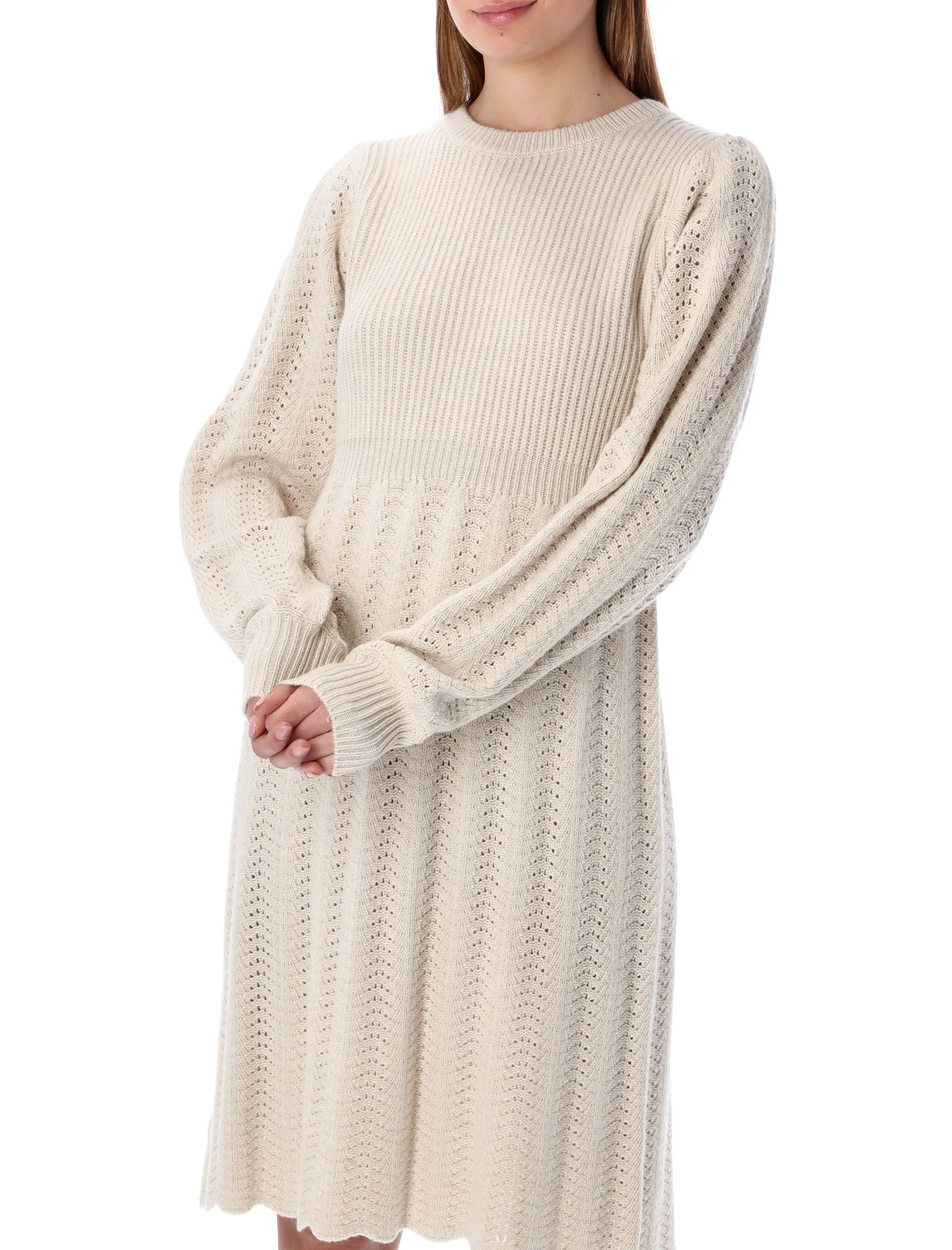 See By Chlo Knit Knee Length Dress