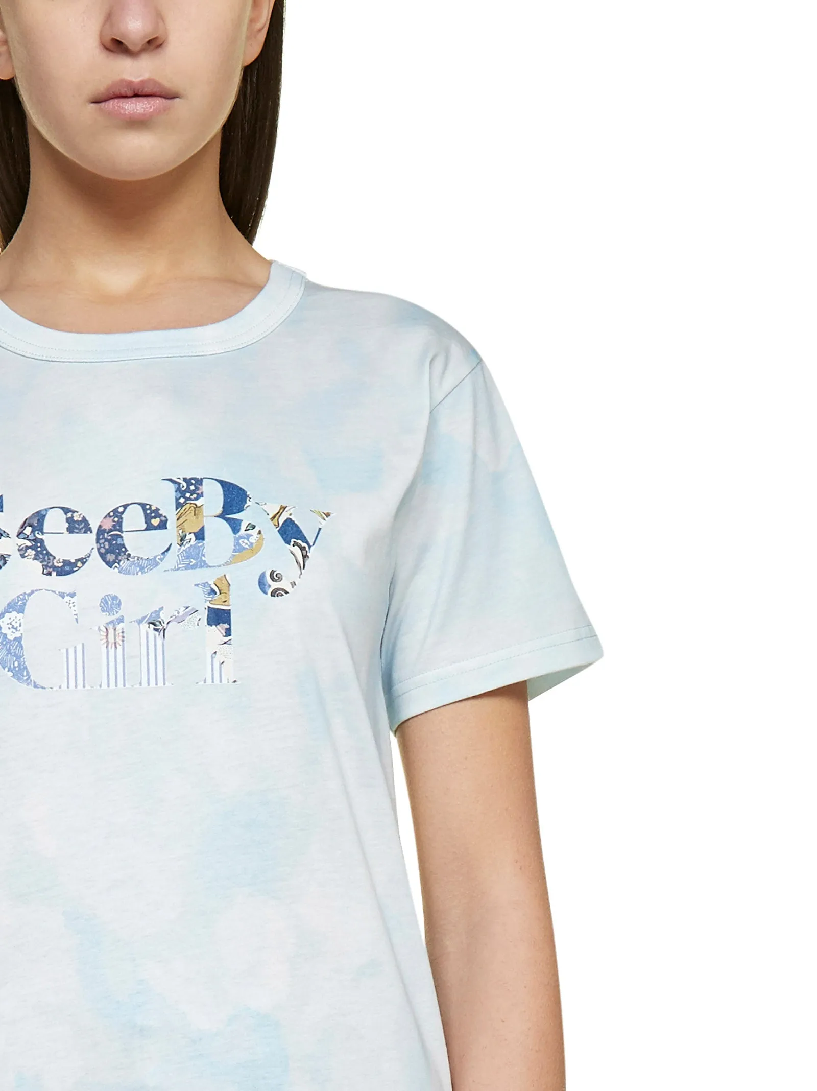 See By Chlo Logo Printed Crewneck T-Shirt