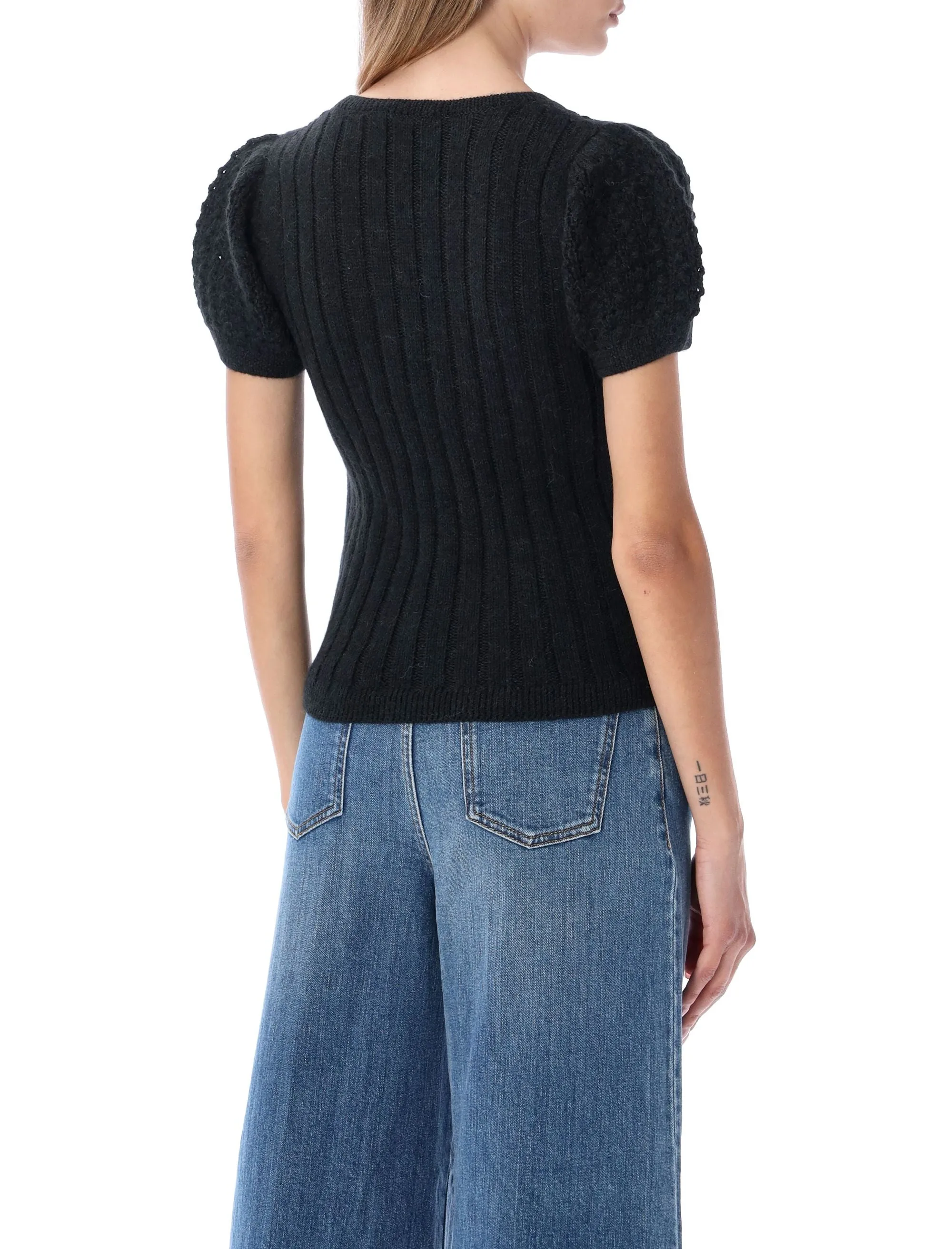 See By Chlo Short-Sleeved Knit Jumper
