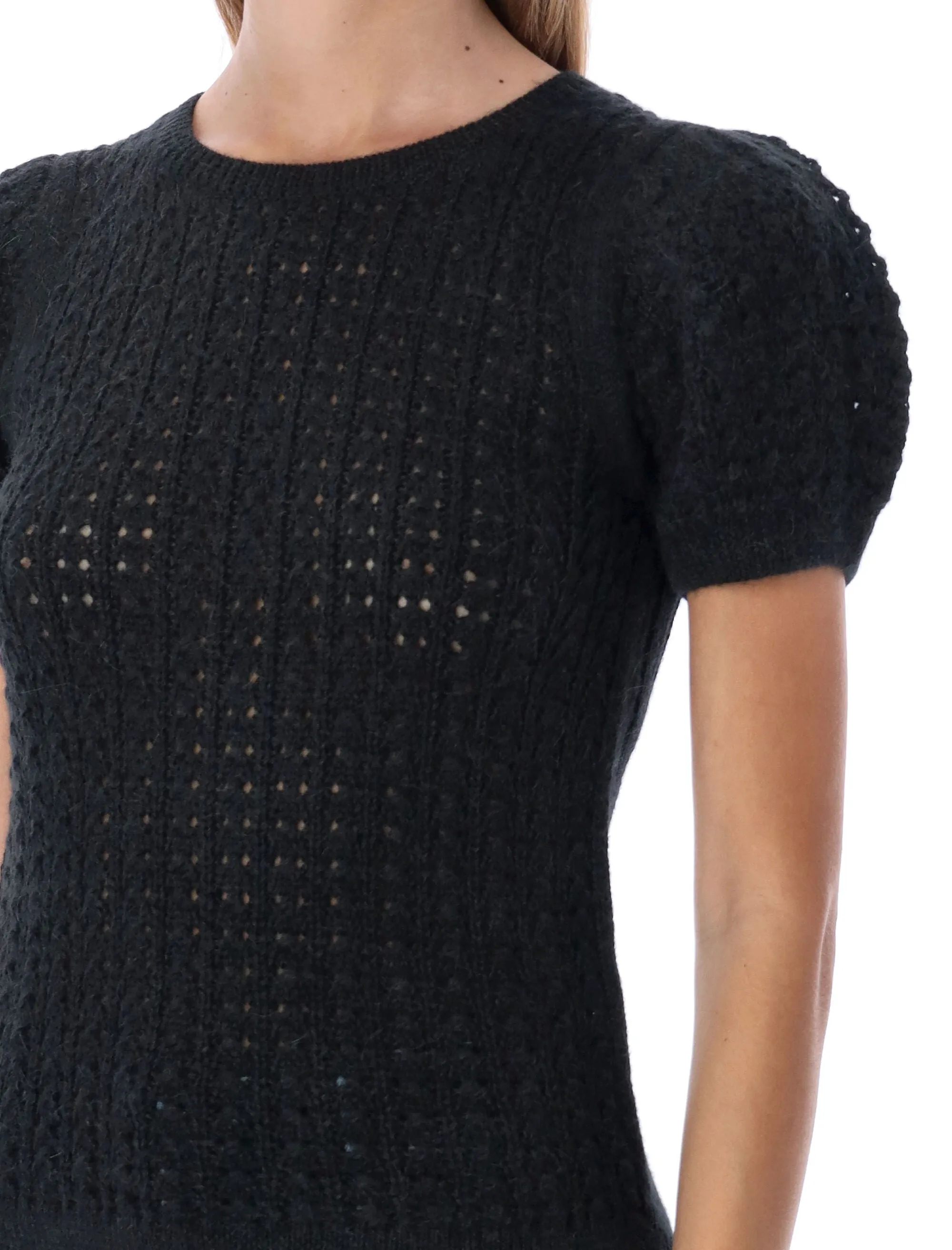 See By Chlo Short-Sleeved Knit Jumper