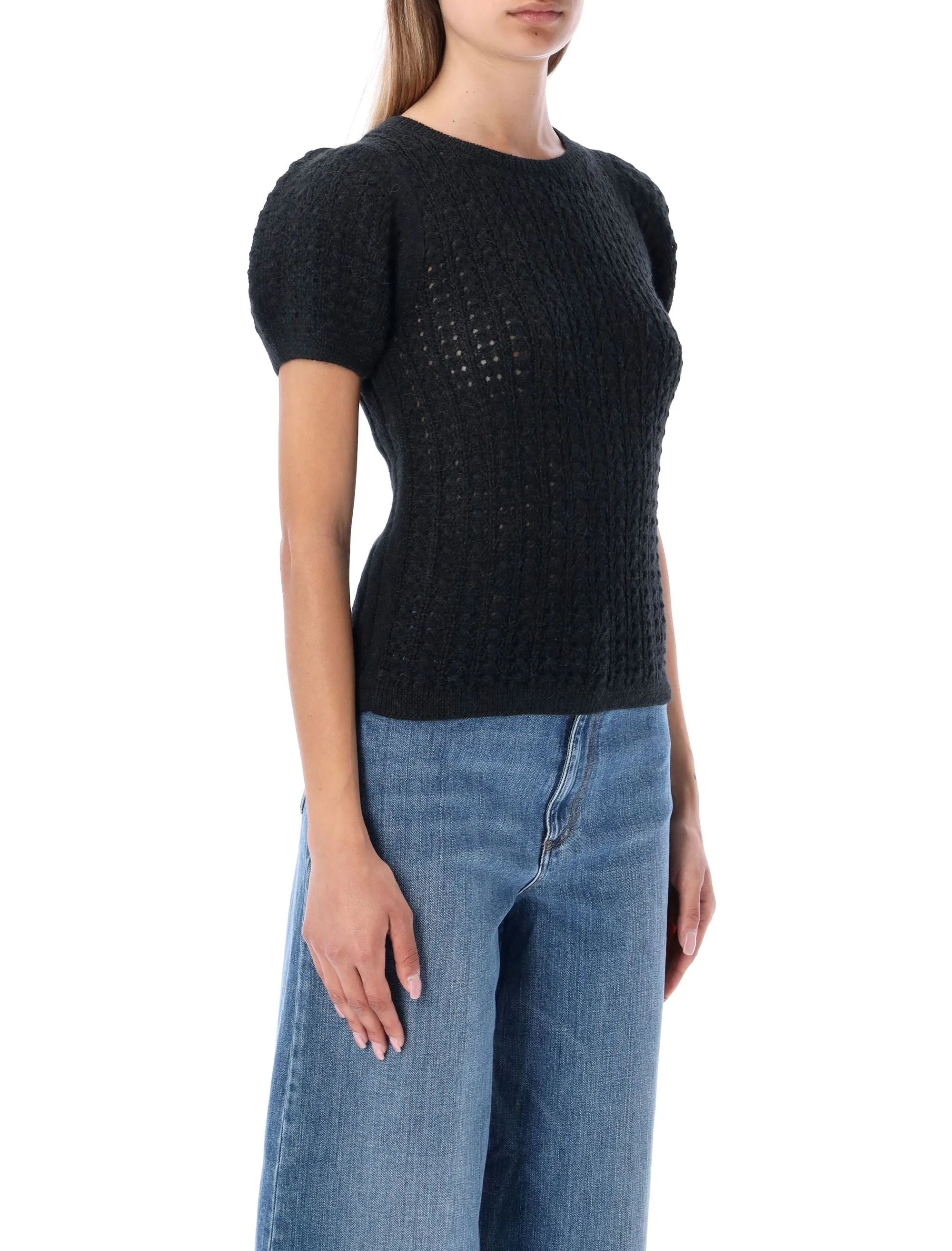 See By Chlo Short-Sleeved Knit Jumper