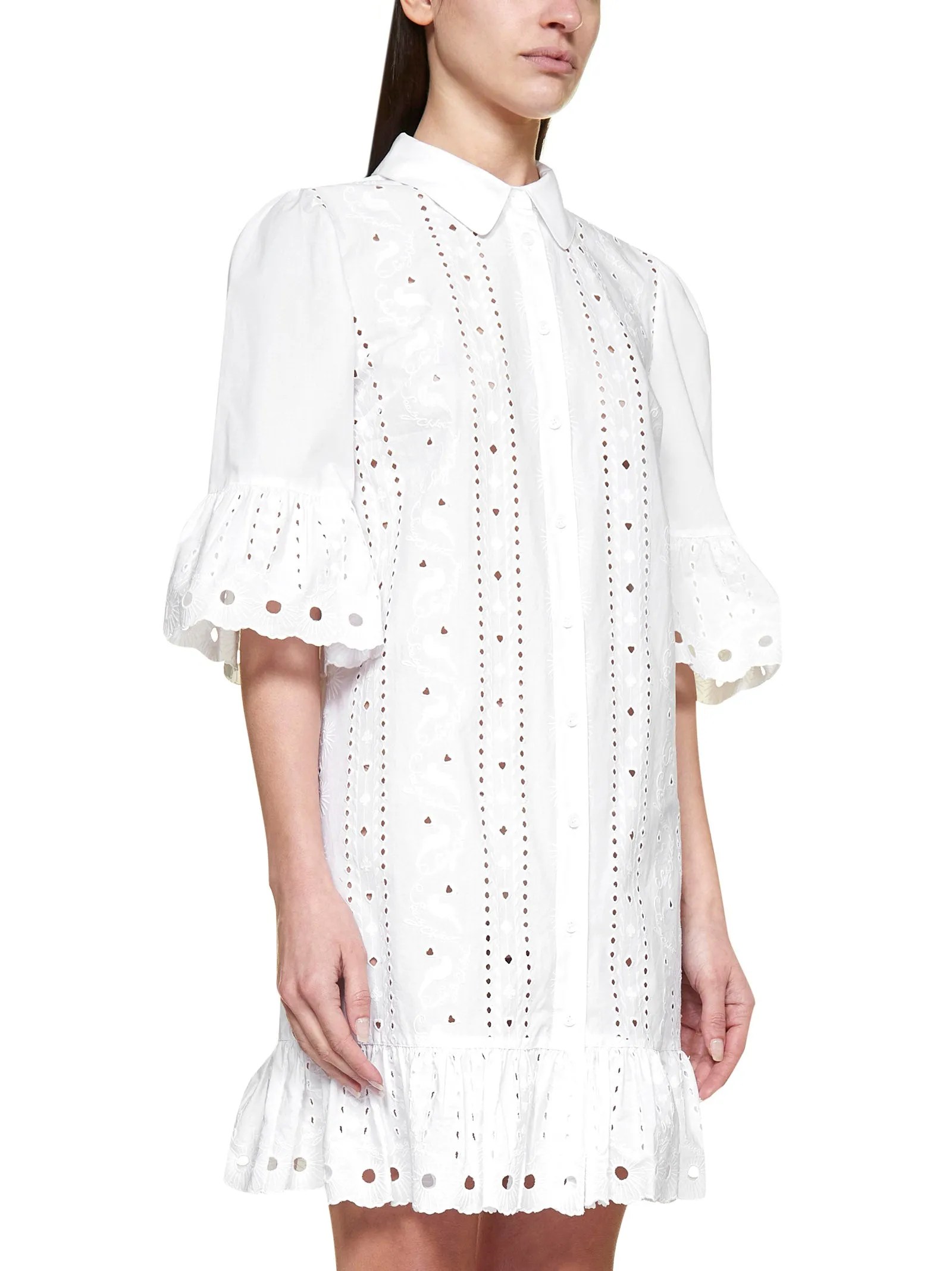 See By Chlo Short Sleeved Shirt Dress