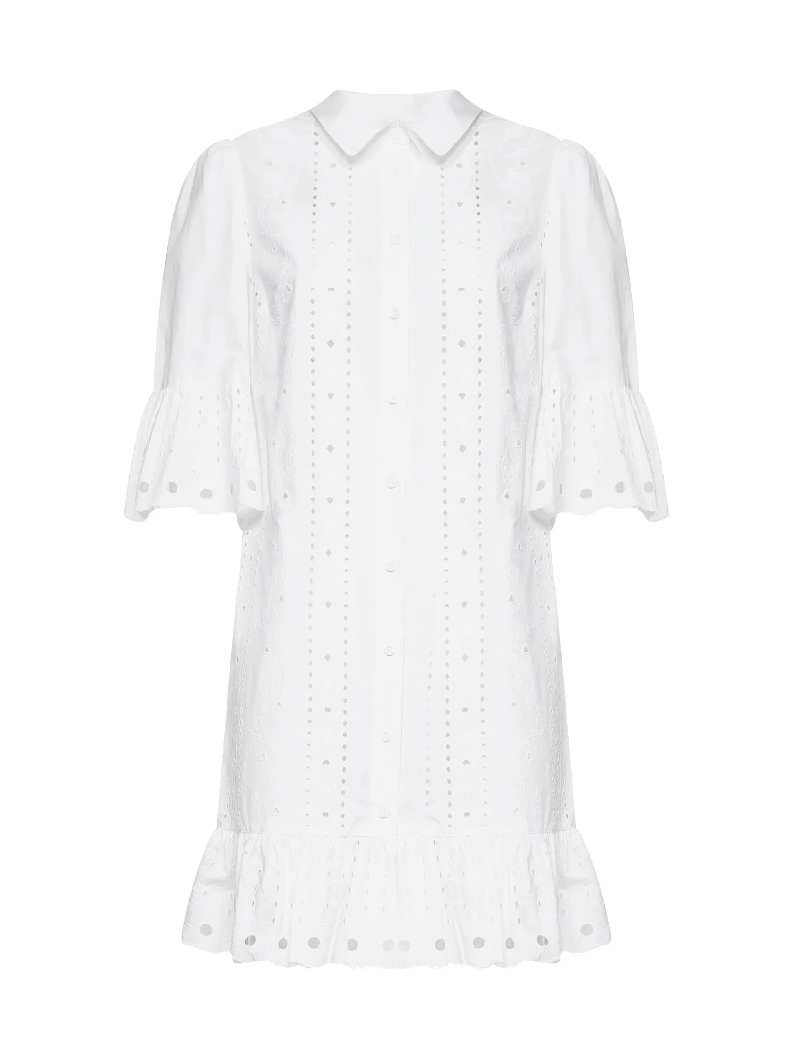 See By Chlo Short Sleeved Shirt Dress
