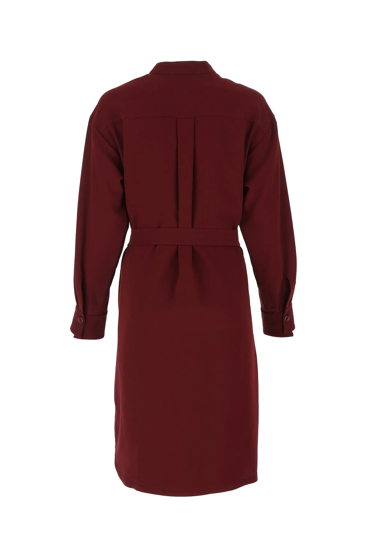 See By Chlo Tie-Waist Mini Shirt Dress