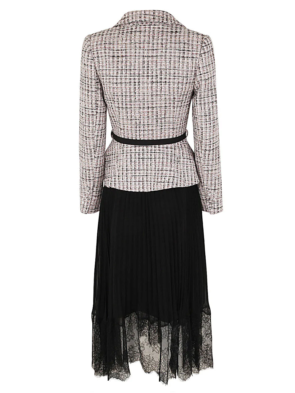 Self-Portrait Boucl Blazer-Style Midi Dress