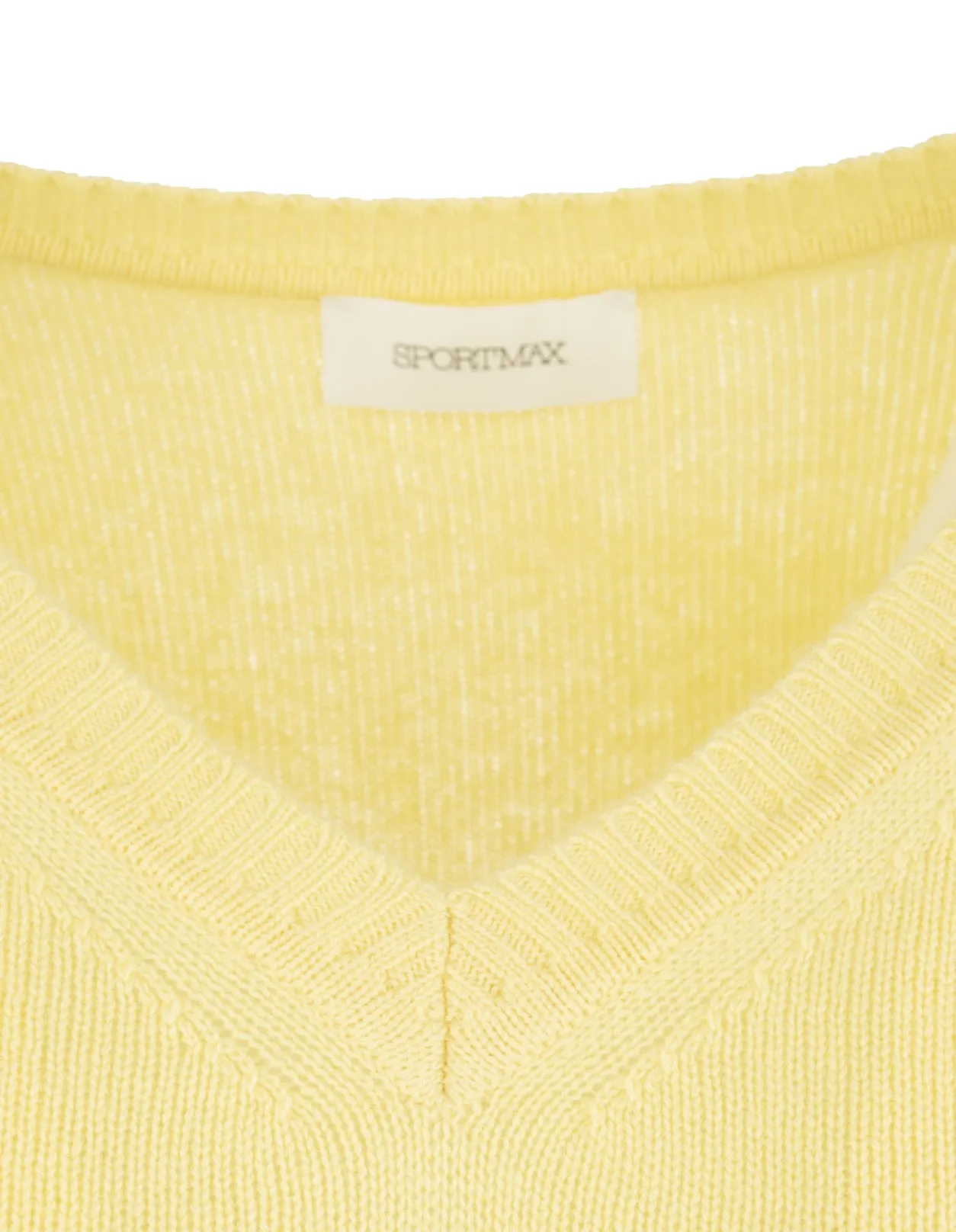 Sportmax Fatuo V-Neck Knitted Sweater