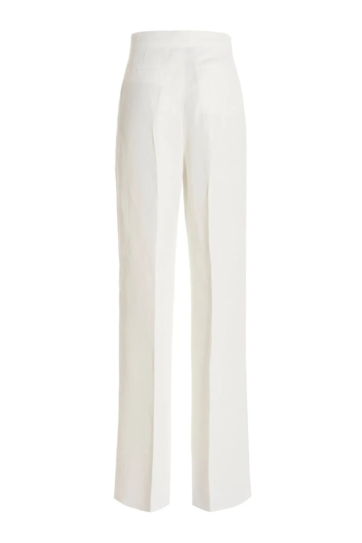 Sportmax Pleat Detailed Straight Leg Trousers