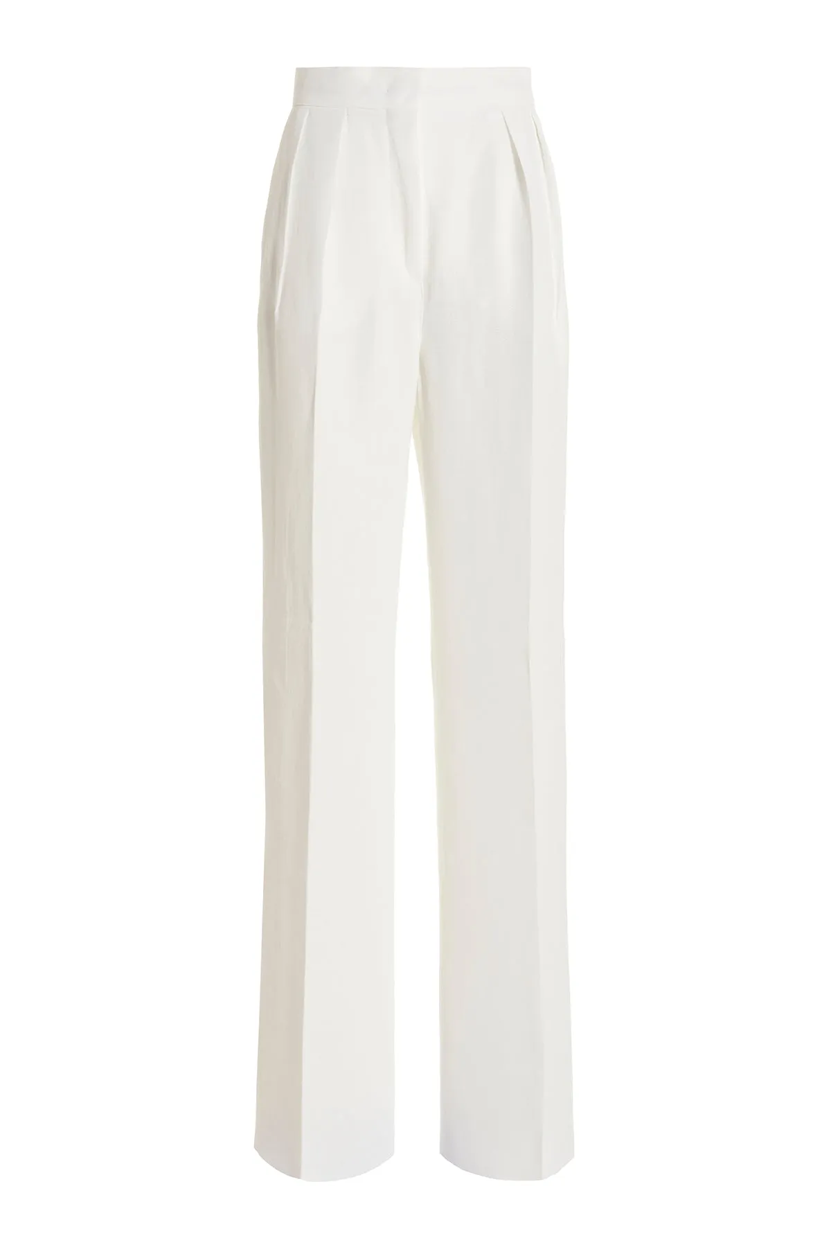 Sportmax Pleat Detailed Straight Leg Trousers