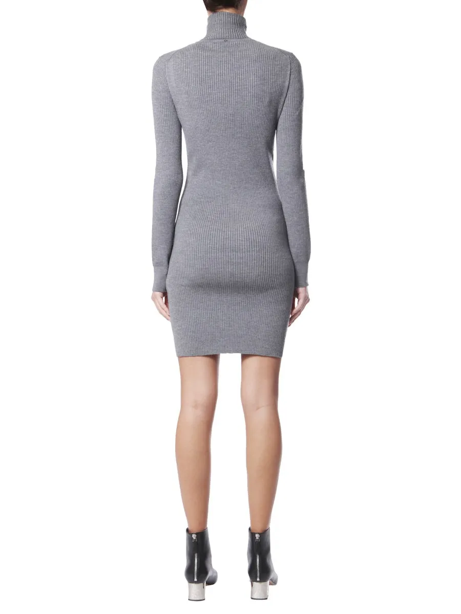 Sportmax Polo Neck Young Knitted Dress