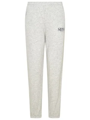 Sporty & Rich Logo Printed Straight Leg Trousers