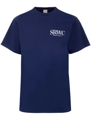 Sporty & Rich Upper East Side Crewneck T-Shirt
