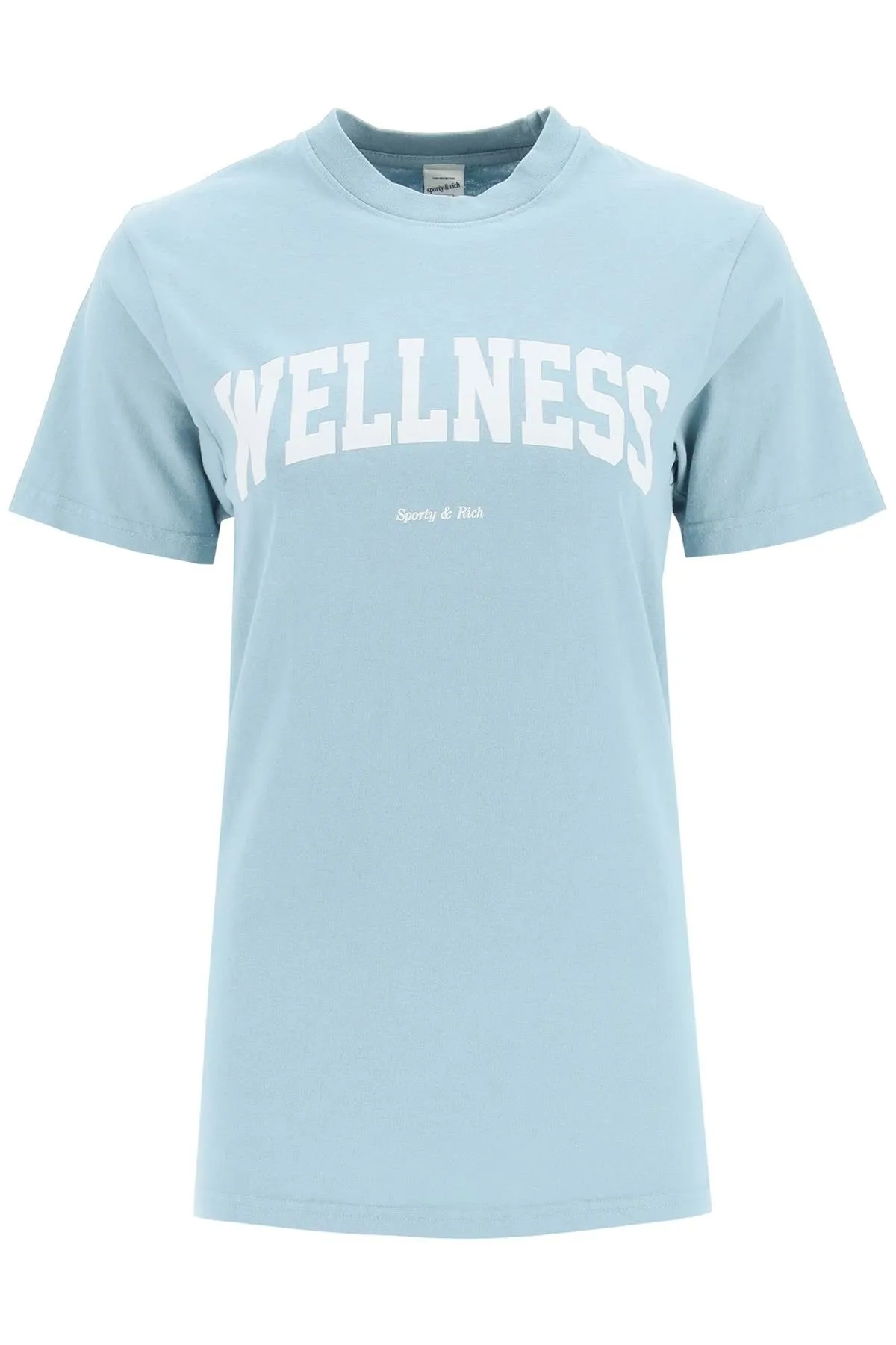 Sporty & Rich Wellness Printed Crewneck T-Shirt