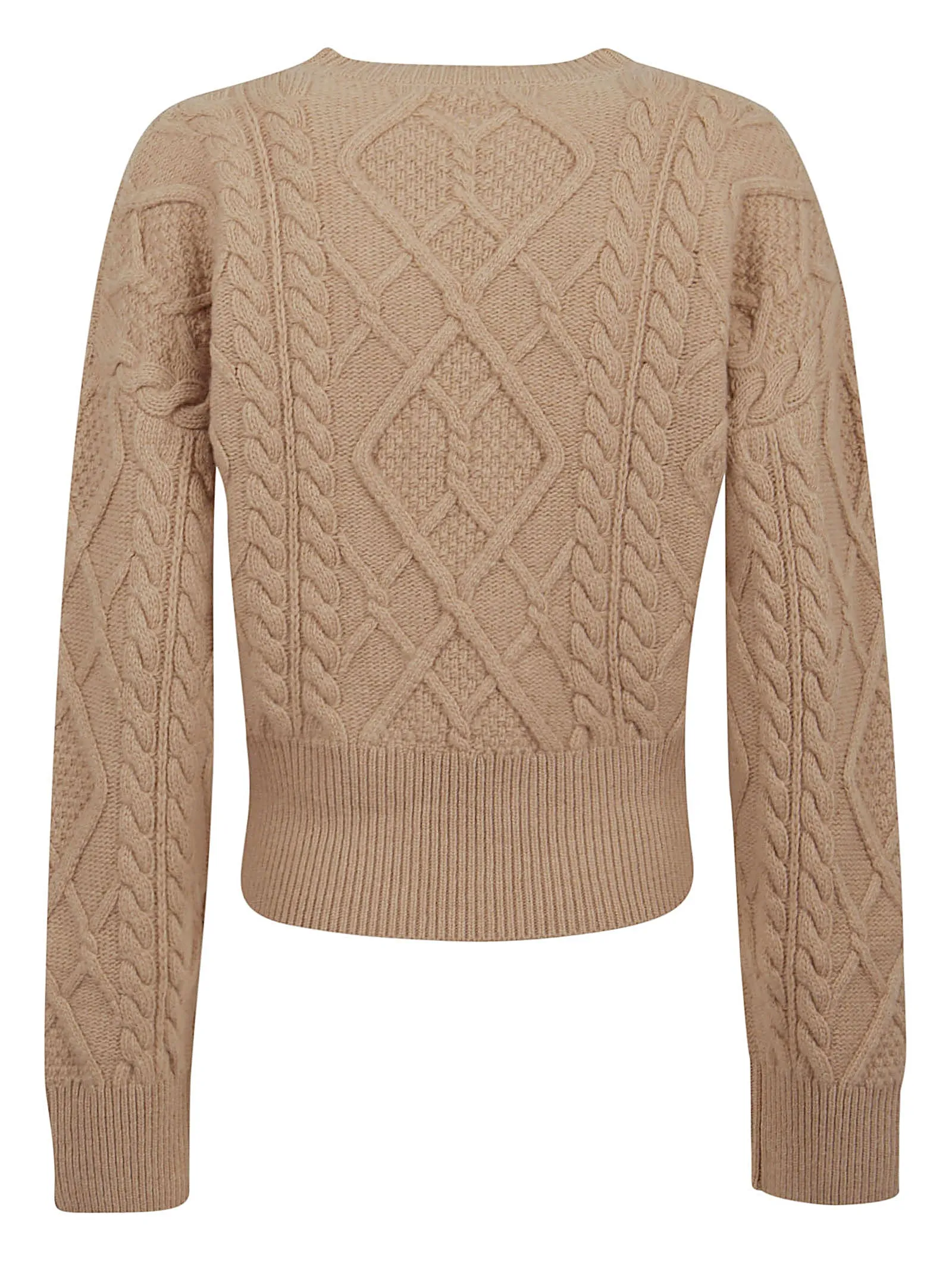 Stella McCartney Aran-Knit Long-Sleeved Jumper