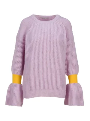 Stella McCartney Bell-Sleeve Oversized Knit Jumper