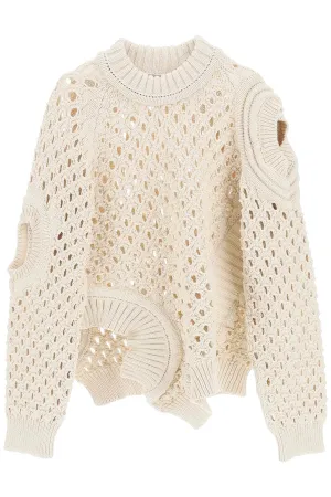 Stella McCartney Cut Out Crewneck Knit Jumper