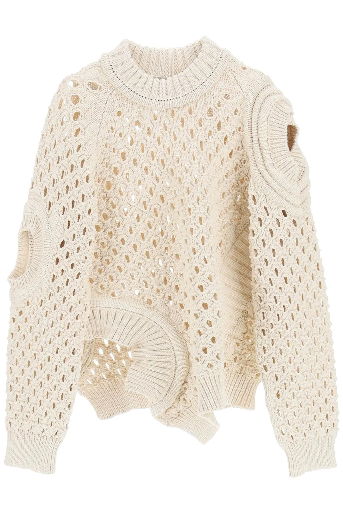 Stella McCartney Cut Out Crewneck Knit Jumper