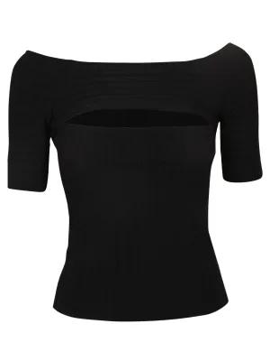 Stella McCartney Cut Out Knit Top