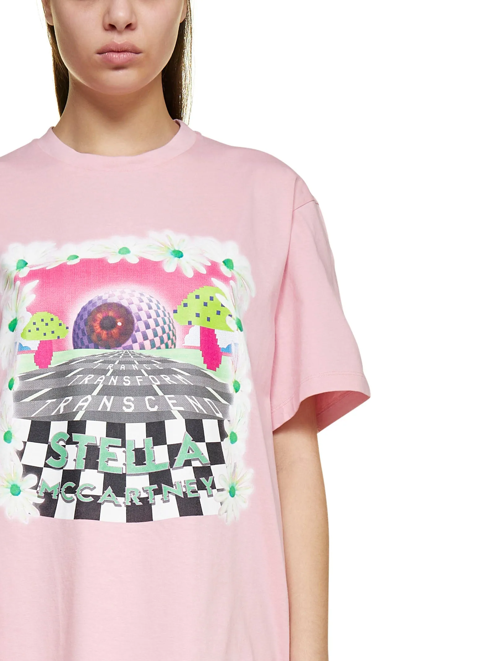 Stella McCartney Day Tripper Printed Crewneck T-Shirt