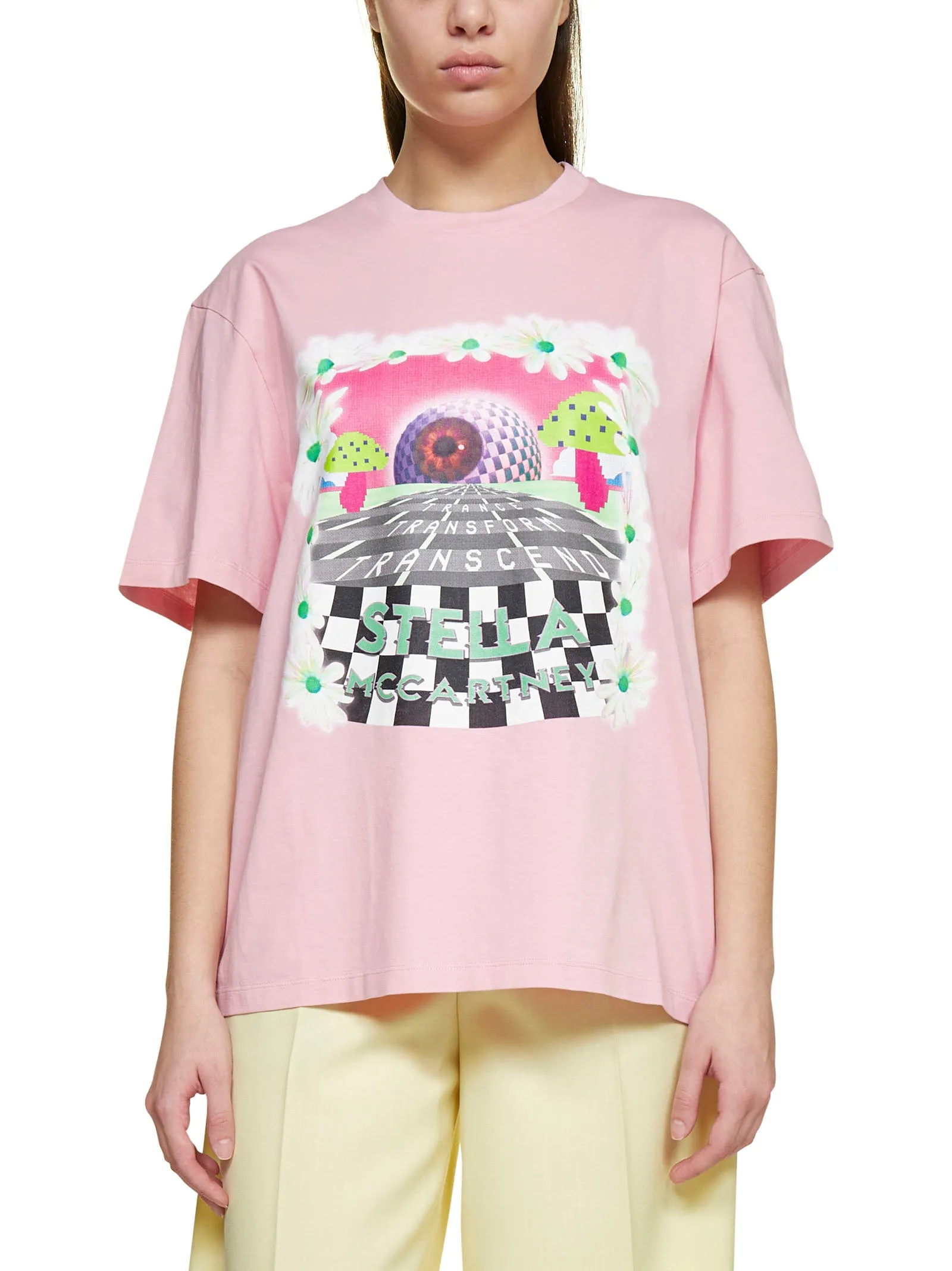 Stella McCartney Day Tripper Printed Crewneck T-Shirt