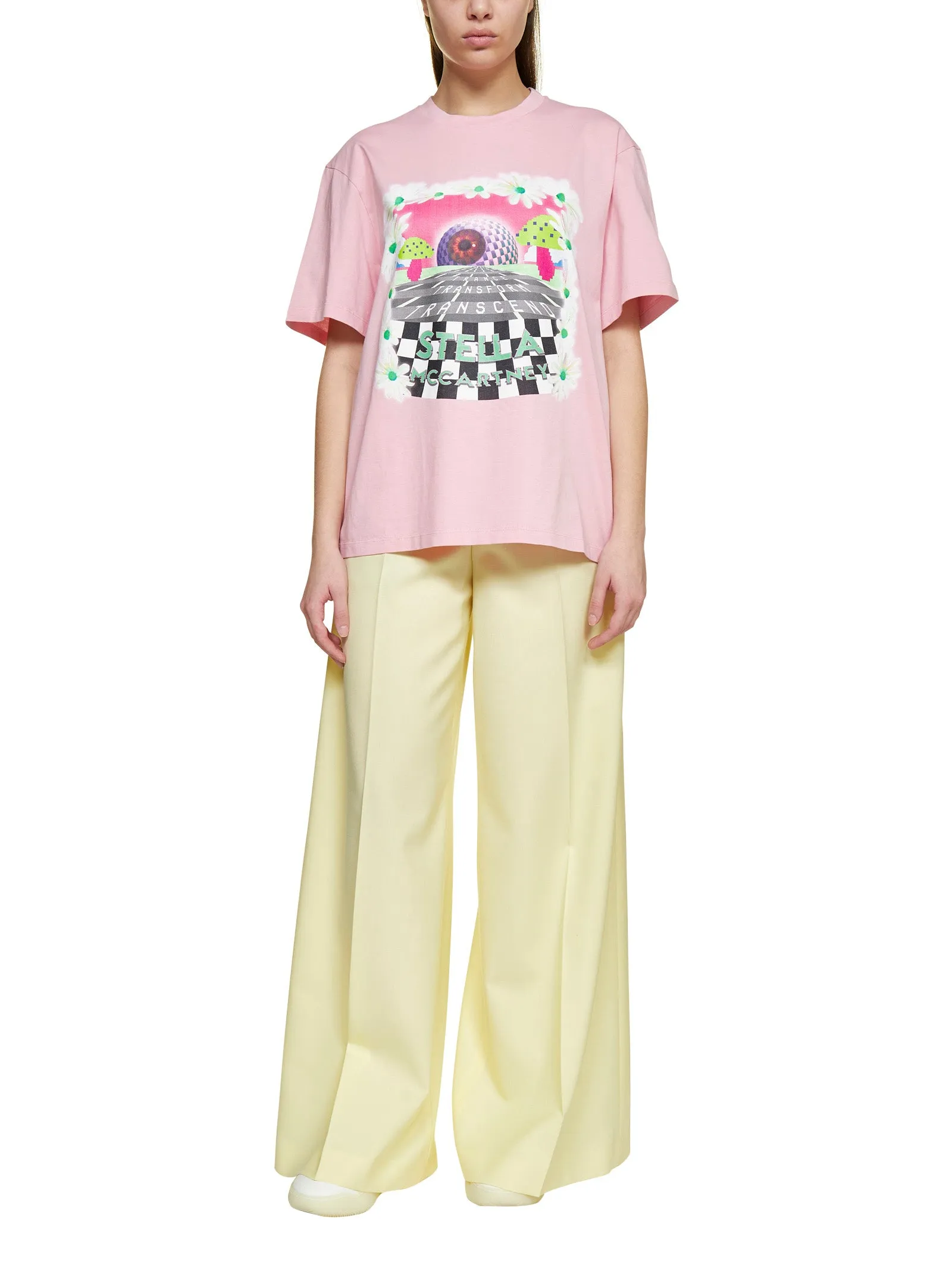 Stella McCartney Day Tripper Printed Crewneck T-Shirt