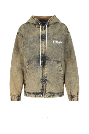 Stella McCartney Fantasia Mickey Print Denim Jacket