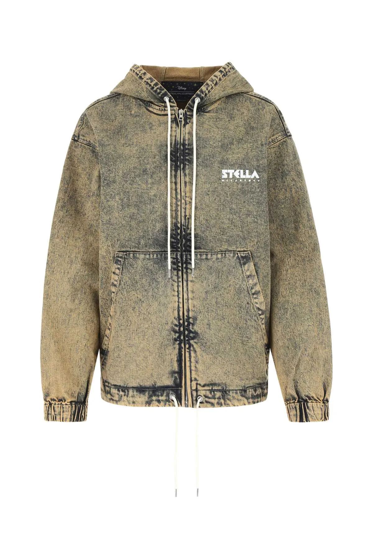 Stella McCartney Fantasia Mickey Print Denim Jacket