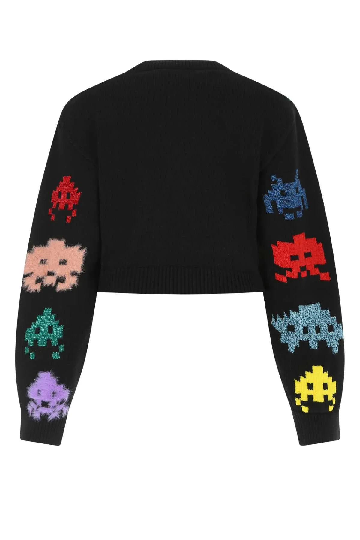 Stella McCartney Game On Crewneck Cropped Sweater