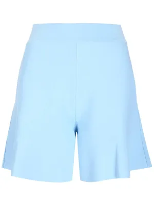 Stella McCartney High-Rise Peplum Shorts