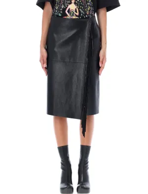Stella McCartney High Waist Fringed Skirt