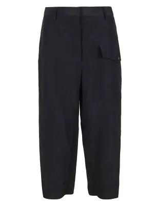 Stella McCartney High Waisted Cropped Trousers
