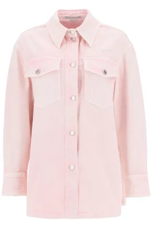 Stella McCartney Logo Detailed Buttoned Denim Jacket