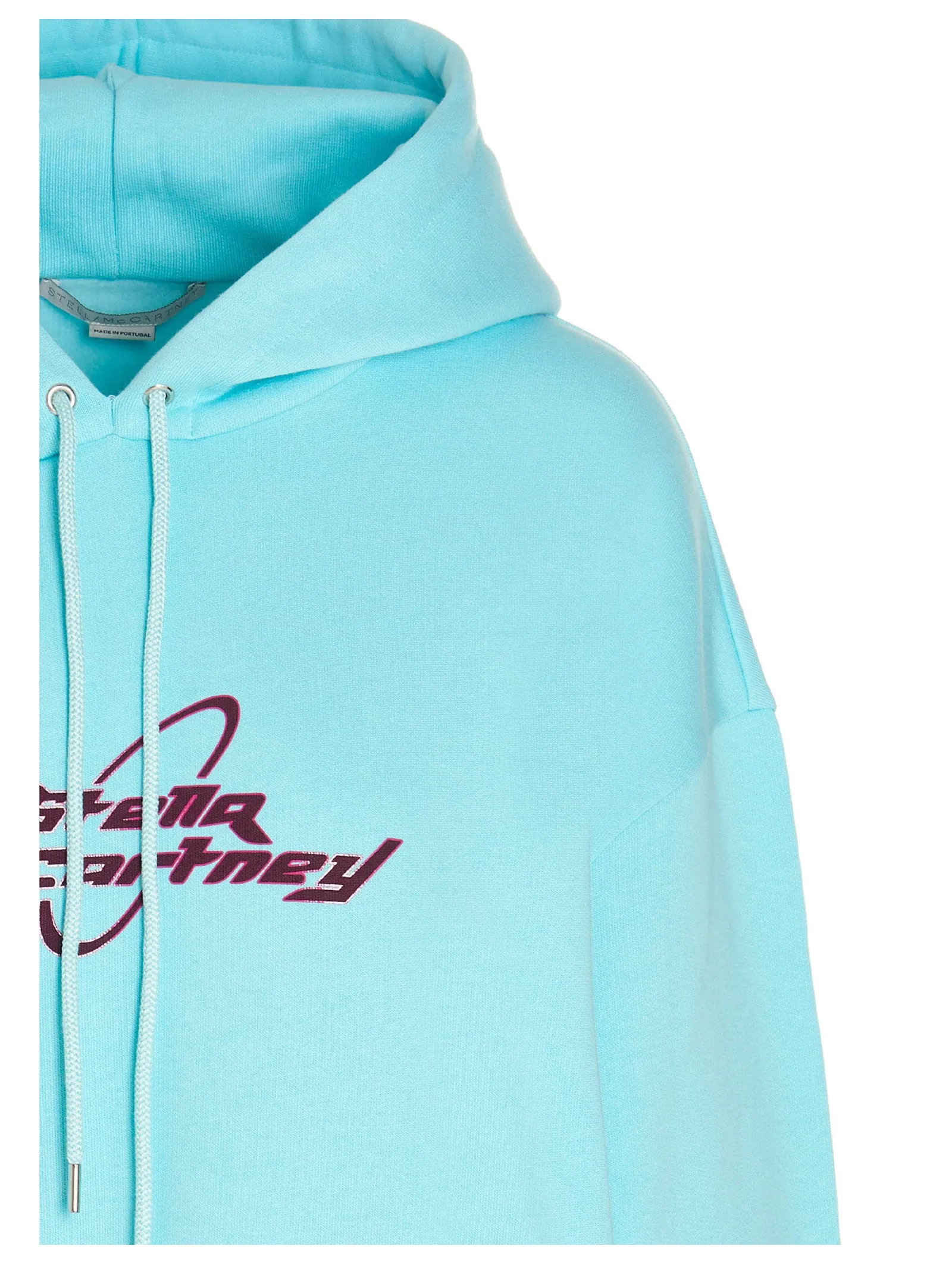 Stella McCartney Logo Printed Drawstring Hoodie