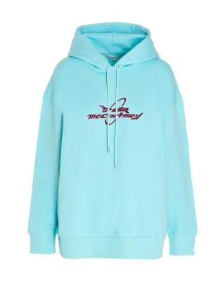 Stella McCartney Logo Printed Drawstring Hoodie