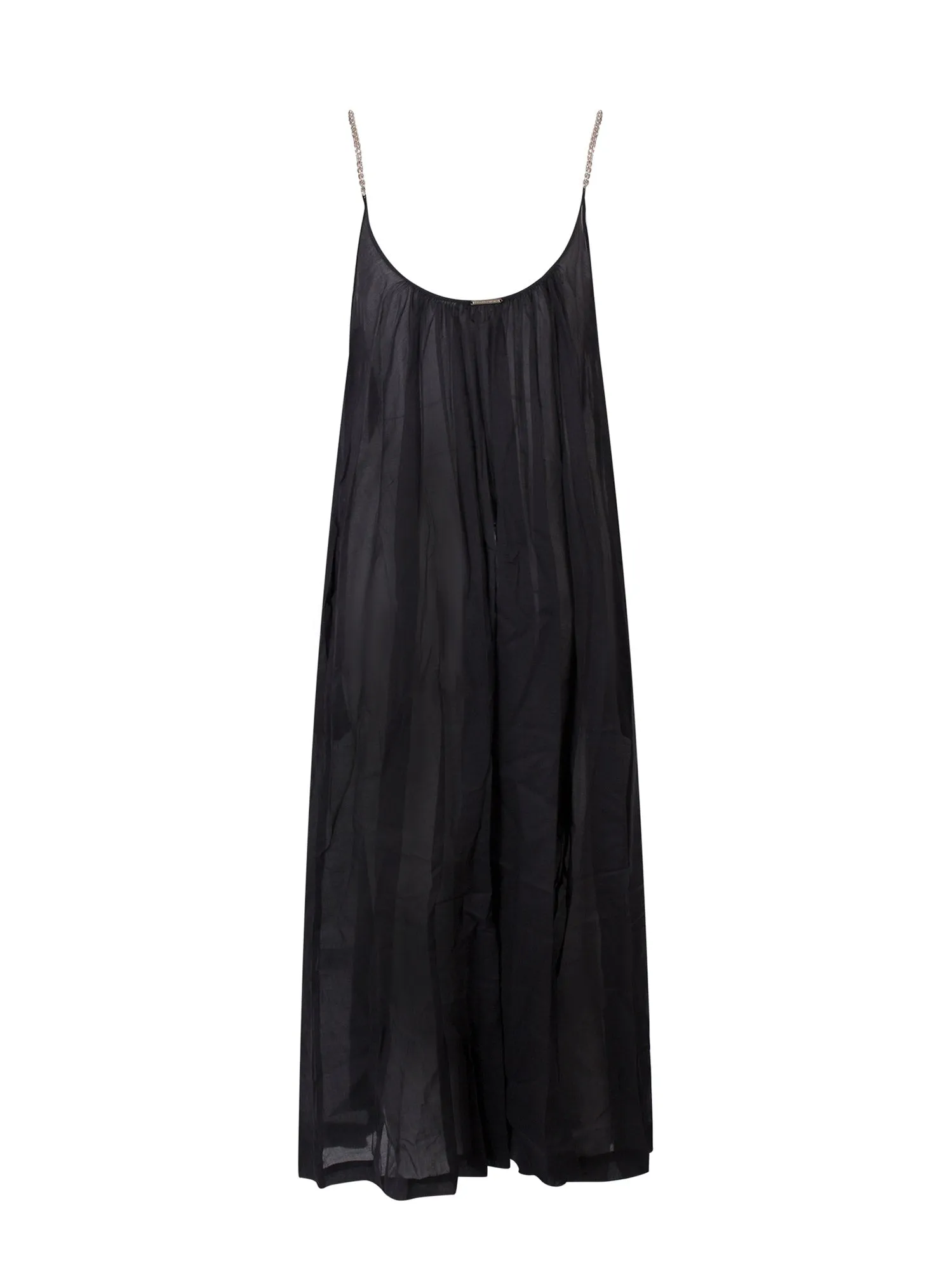 Stella McCartney Low-Back Sleeveless Midi Dress