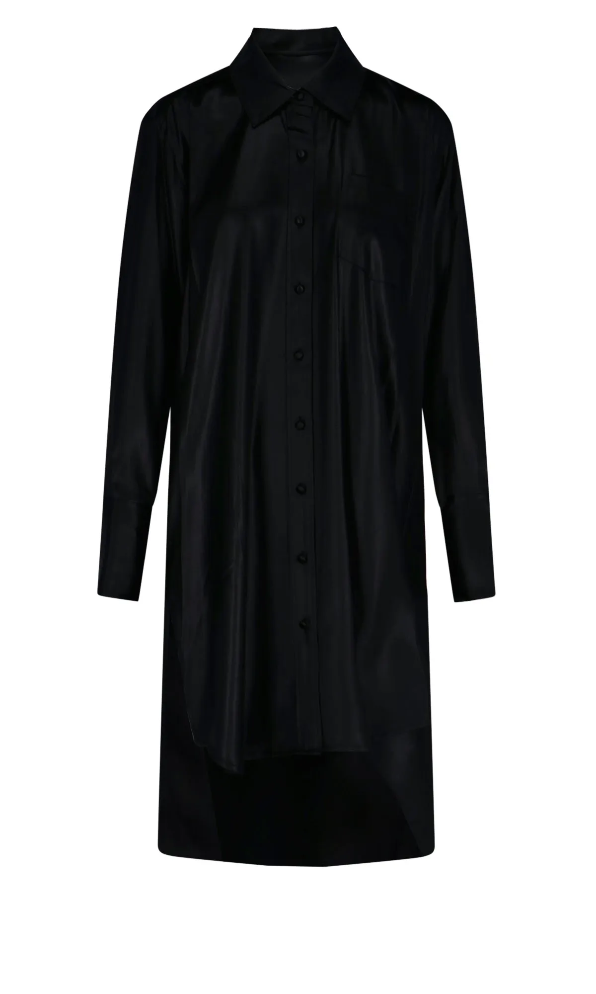 T By Alexander Wang Asymmetric Hem Shirt Dress