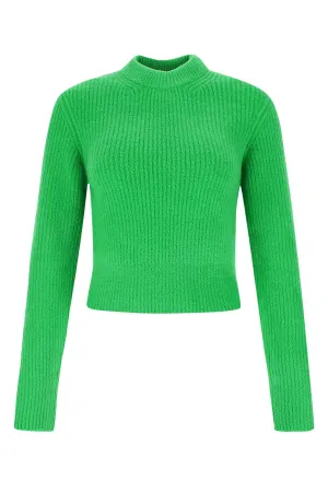 T By Alexander Wang Mockneck Long Sleeved Sweater