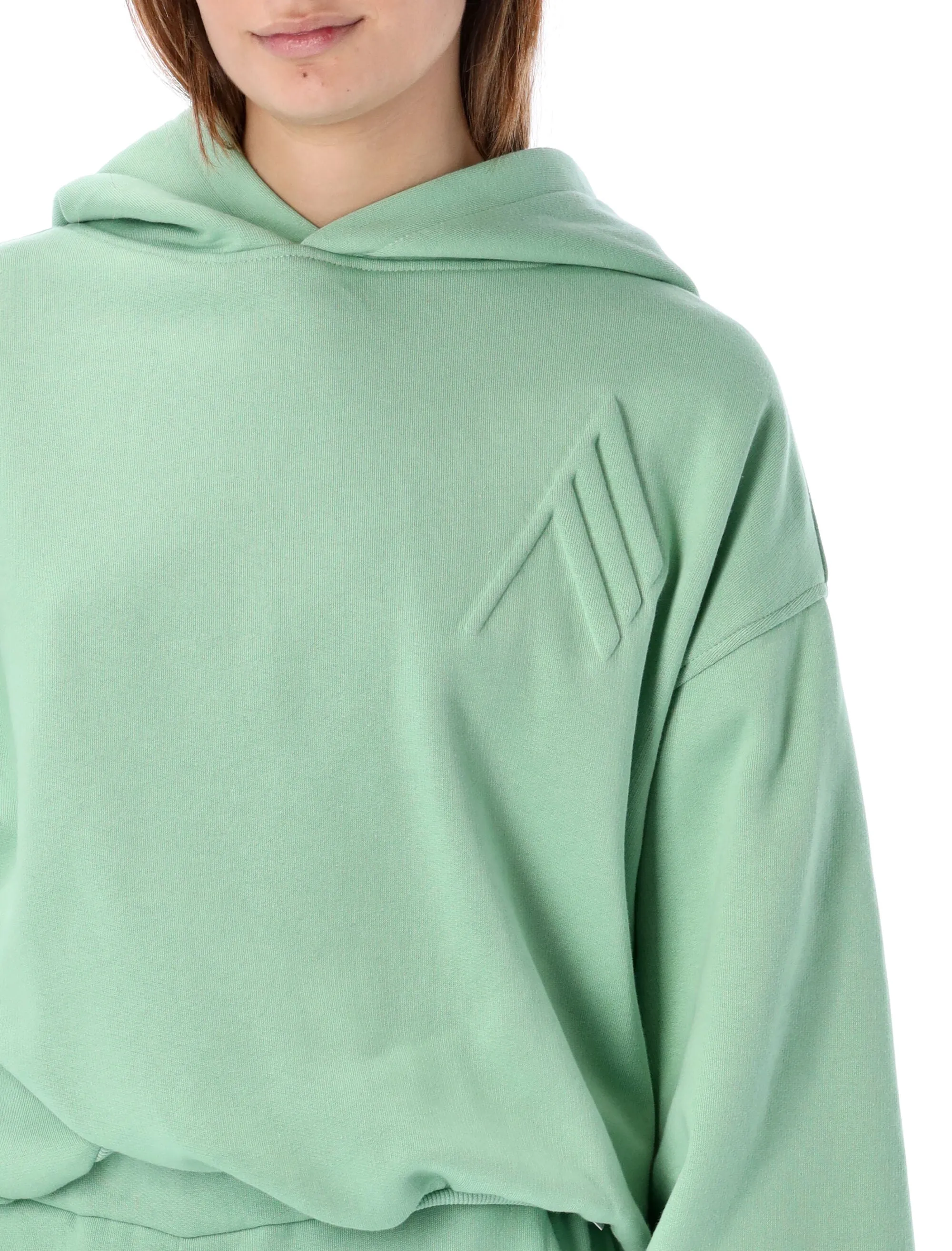 The Attico Maeve Cropped Hoodie