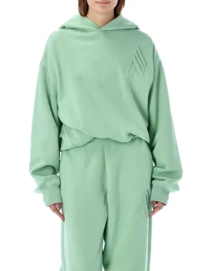 The Attico Maeve Cropped Hoodie