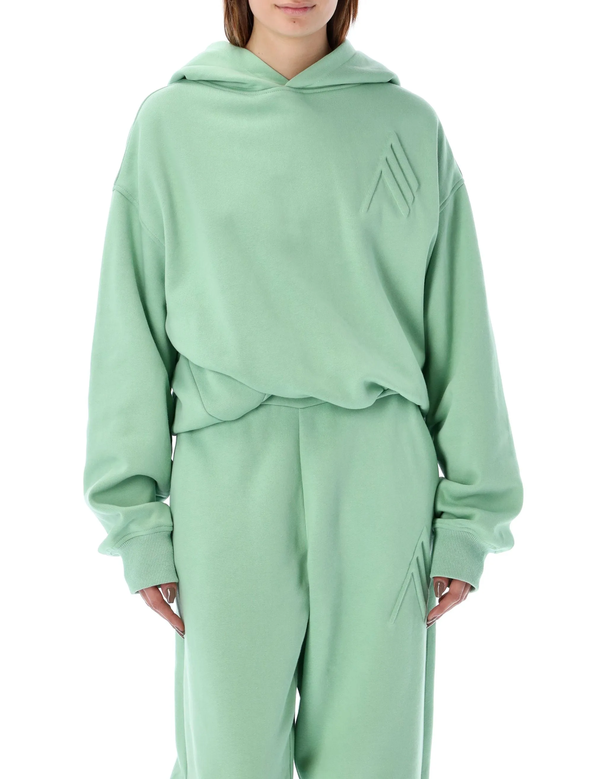 The Attico Maeve Cropped Hoodie