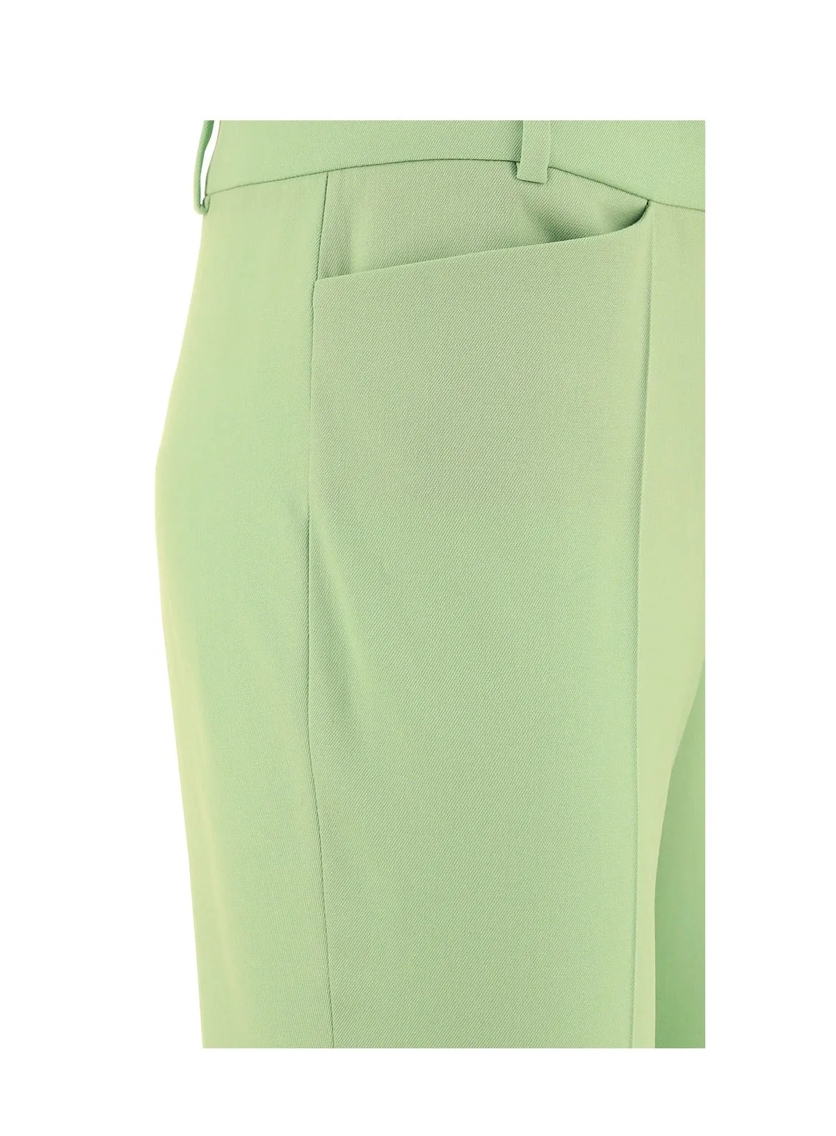The Attico Slim Cut Flared Trousers
