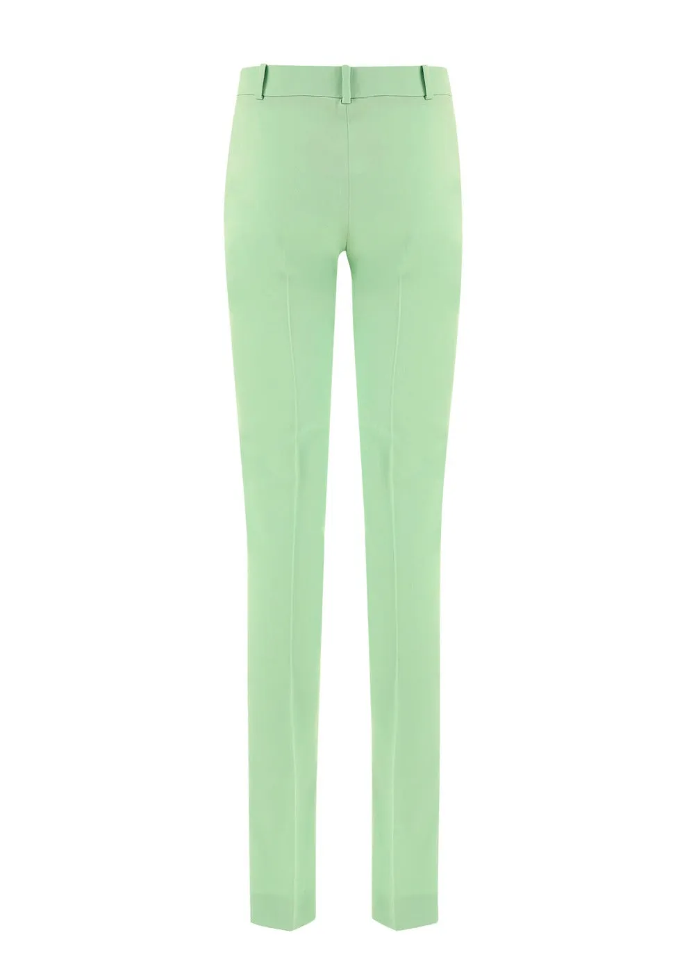The Attico Slim Cut Flared Trousers