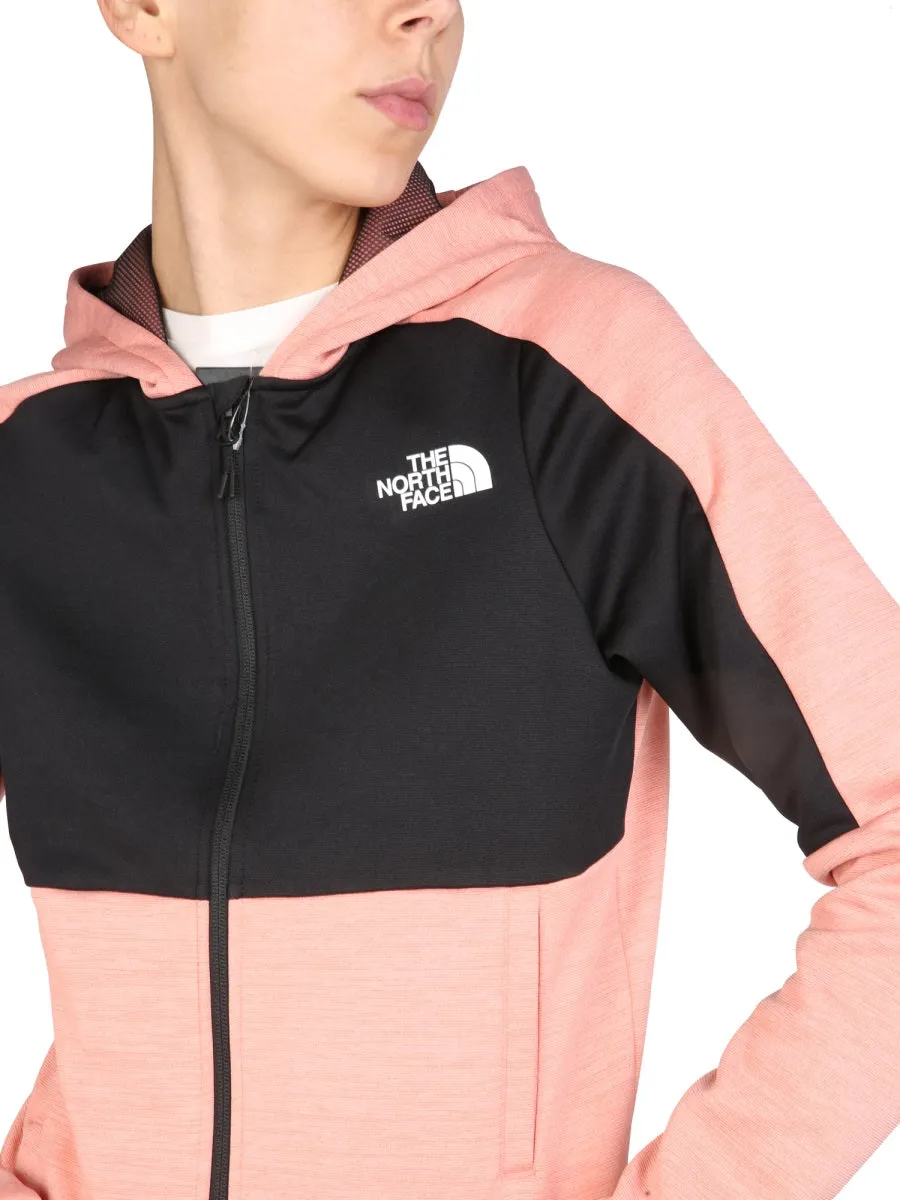 The North Face Colour-Block Zipped Hoodie