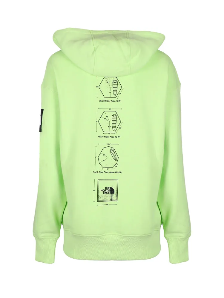 The North Face Logo-Patch Drawstring Hoodie