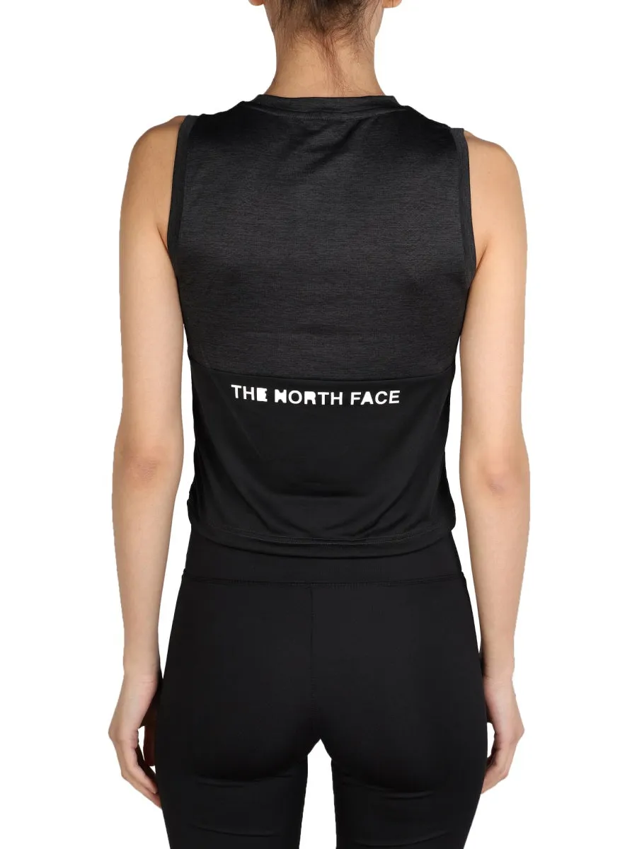 The North Face Logo Printed Cropped Top