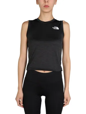 The North Face Logo Printed Cropped Top
